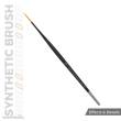 AK Interactive AKB018 - AK SYNTHETIC BRUSH - LINER 17mm