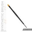 AK Interactive AKB019 - AK SYNTHETIC BRUSH - HAMMER