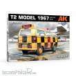 AK Interactive AK35033 - VOLKSWAGEN T2 Model 1967 Airport Bus