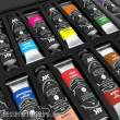 AK Interactive AKAD100 - DELUXE EDITION BOX FULL RANGE ARTIST DENSE ACRYLIC COLOR