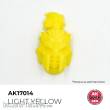 AK Interactive AK17014 - LIGHT YELLOW 18 ml - QUICK GEN