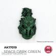 AK Interactive AK17019 - SPACE DARK GREEN 18 ml - QUICK GEN