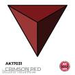AK Interactive AK17031 - CRIMSON RED 18 ml - QUICK GEN
