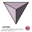 AK Interactive AK17039 - LIGHT GREY SHADOW 18 ml - QUICK GEN