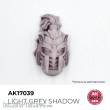 AK Interactive AK17039 - LIGHT GREY SHADOW 18 ml - QUICK GEN