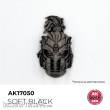 AK Interactive AK17050 - SOFT BLACK 18 ml - QUICK GEN