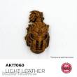 AK Interactive AK17060 - LIGHT LEATHER 18 ml - QUICK GEN