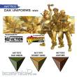 AK Interactive AK17502 - DAK UNIFORMS (QUICK GEN SET)
