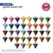 AK Interactive AK17601 - QUICK PAINT SET - 36 QUICK GEN COLORS (+2 FREE BRUSHES)