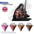 AK Interactive AK17506 - HUMAN FLESH (QUICK GEN SET)