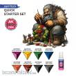 AK Interactive AK17525 - QUICK STARTER SET (8 QUICK GEN + 1 MEDIUM + 1 FREE BRUSH)