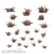 AK Interactive AKBIT0001 - GRASS TUFTS - BASING BITS 22 pieces