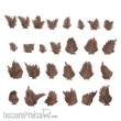 AK Interactive AKBIT0007 - FERN - BASING BITS 25 pieces