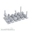 AK Interactive AKBIT0014 - BONES REMAINS - BASING BITS 12 pieces