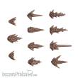AK Interactive AKBIT0015 - WEAPONS SHOT FX - BASING BITS 54 pieces