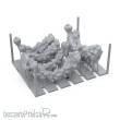 AK Interactive AKBIT0016 - JUMP-PACK TRAIL FX - BASING BITS 6 pieces