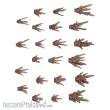 AK Interactive AKBIT0018 - BULLET IMPACT FX - BASING BITS 43 pieces