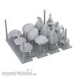 AK Interactive AKBIT0022 - GIGANT MUSROOMS - BASING BITS 12 pieces