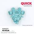 AK Interactive AKMQ011 - ICE BLUE - QUICK MARKER (Box 6 units)