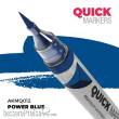 AK Interactive AKMQ012 - POWER BLUE - QUICK MARKER (Box 6 units)