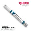 AK Interactive AKMQ013 - TURQUOISE BLUE - QUICK MARKER (Box 6 units)