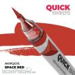 AK Interactive AKMQ016 - SPACE RED - QUICK MARKER (Box 6 units)
