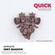 AK Interactive AKMQ018 - GREY SHADOW - QUICK MARKER (Box 6 units)