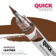 AK Interactive AKMQ022 - LEATHER - QUICK MARKER (Box 6 units)