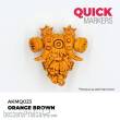 AK Interactive AKMQ023 - ORANGE BROWN - QUICK MARKER (Box 6 units)