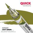 AK Interactive AKMQ031 - LEAF GREEN - QUICK MARKER (Box 6 units)
