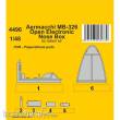 CMK 129-4496 - Aermacchi MB-326 Open Electronic Nose Box for Italeri kits