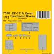 CMK 129-7526 - F-111A Open Electronics Boxes for Italeri