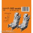 CMK 129-P48028 - F-16D Seats for Kinetic