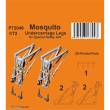 CMK 129-P72046 - Mosquito Undercarriage Legs for Special Hobby