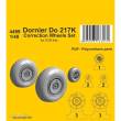 CMK 129-4499 - Dornier Do 217 Wheels Correction Set for ICM