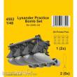 CMK 129-4502 - Lysander Practice Bomb Set for Airfix