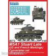 CMK 129-8073 - M5A1 Stuart Late (US Army) Conversion set for Tamiya