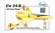 Planet Models 129-PLT289 - CW 24-B US Test Plane