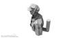 CMK 129-F35411 - German Tank Crew (Driver) Half Figure