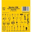 CMK 129-8075 - Marder IIIM Fighting Compartment Detail Set for Tamiya