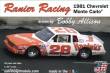 Salvinos JR Models 559627 - 1/24 Rainer Racing 1981 MonteCarlo, Bobby Allison