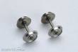 Piko 56051 - Gleichstromradsatz (2 Stck.) 2x Isolierbuchse 11,3mm