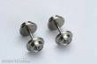 Piko 56065 - Gleichstromradsatz (2 Stck.) 1x Isolierbuchse 9mm für TrixExpress