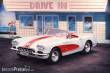 Atlantis 561203 - 1/25 U.S. Route 66 1960 Chevrolet Corvette Cabriolet