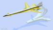 Atlantis 566815 - 1/400 Boeing SST Transport Boeing Markings