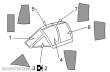 Brengun BRL72165 - MXY-7 Ohka model 22 Canopy mask (Brengun kit)