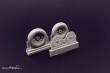 Brengun BRL48115 - F4U Corsair Ribbed Thread Wheels set