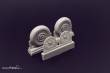 Brengun BRL48115 - F4U Corsair Ribbed Thread Wheels set