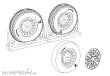Brengun BRL48116 - F4U Corsair Ribbed-Diamond Thread Wheels set