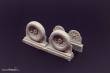 Brengun BRL48117 - F4U Corsair Cross Thread Wheels set
